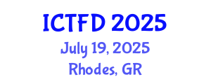 International Conference on Turbomachinery and Fluid Dynamics (ICTFD) July 19, 2025 - Rhodes, Greece