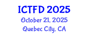 International Conference on Turbomachinery and Fluid Dynamics (ICTFD) October 21, 2025 - Quebec City, Canada