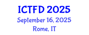 International Conference on Turbomachinery and Fluid Dynamics (ICTFD) September 16, 2025 - Rome, Italy