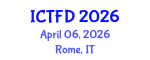 International Conference on Turbomachinery and Fluid Dynamics (ICTFD) April 06, 2026 - Rome, Italy International Conference on Turbomachinery and Fluid Dynamics (ICTFD) April 06, 2026 - Rome, Italy