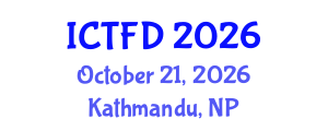 International Conference on Turbomachinery and Fluid Dynamics (ICTFD) October 21, 2026 - Kathmandu, Nepal International Conference on Turbomachinery and Fluid Dynamics (ICTFD) October 21, 2026 - Kathmandu, Nepal