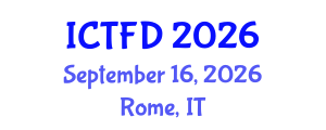 International Conference on Turbomachinery and Fluid Dynamics (ICTFD) September 16, 2026 - Rome, Italy International Conference on Turbomachinery and Fluid Dynamics (ICTFD) September 16, 2026 - Rome, Italy