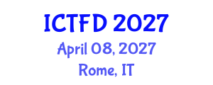 International Conference on Turbomachinery and Fluid Dynamics (ICTFD) April 08, 2027 - Rome, Italy International Conference on Turbomachinery and Fluid Dynamics (ICTFD) April 08, 2027 - Rome, Italy