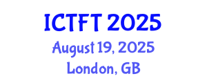 International Conference on Turbulent Flows and Turbulence (ICTFT) August 19, 2025 - London, United Kingdom