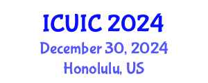 International Conference on Ubiquitous Intelligence and Computing (ICUIC) December 30, 2024 - Honolulu, United States