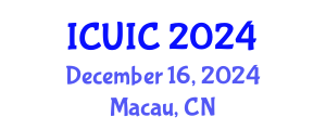 International Conference on Ubiquitous Intelligence and Computing (ICUIC) December 16, 2024 - Macau, China
