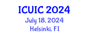 International Conference on Ubiquitous Intelligence and Computing (ICUIC) July 18, 2024 - Helsinki, Finland