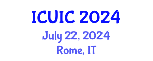 International Conference on Ubiquitous Intelligence and Computing (ICUIC) July 22, 2024 - Rome, Italy