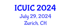 International Conference on Ubiquitous Intelligence and Computing (ICUIC) July 29, 2024 - Zurich, Switzerland