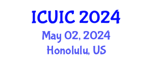 International Conference on Ubiquitous Intelligence and Computing (ICUIC) May 02, 2024 - Honolulu, United States