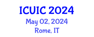 International Conference on Ubiquitous Intelligence and Computing (ICUIC) May 02, 2024 - Rome, Italy