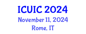 International Conference on Ubiquitous Intelligence and Computing (ICUIC) November 11, 2024 - Rome, Italy