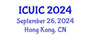 International Conference on Ubiquitous Intelligence and Computing (ICUIC) September 26, 2024 - Hong Kong, China