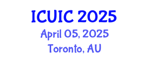 International Conference on Ubiquitous Intelligence and Computing (ICUIC) April 05, 2025 - Toronto, Australia