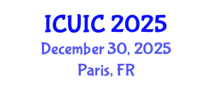 International Conference on Ubiquitous Intelligence and Computing (ICUIC) December 30, 2025 - Paris, France