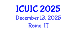 International Conference on Ubiquitous Intelligence and Computing (ICUIC) December 13, 2025 - Rome, Italy
