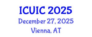 International Conference on Ubiquitous Intelligence and Computing (ICUIC) December 27, 2025 - Vienna, Austria