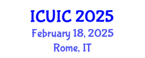 International Conference on Ubiquitous Intelligence and Computing (ICUIC) February 18, 2025 - Rome, Italy