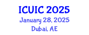 International Conference on Ubiquitous Intelligence and Computing (ICUIC) January 28, 2025 - Dubai, United Arab Emirates