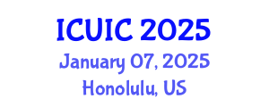 International Conference on Ubiquitous Intelligence and Computing (ICUIC) January 07, 2025 - Honolulu, United States