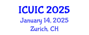International Conference on Ubiquitous Intelligence and Computing (ICUIC) January 14, 2025 - Zurich, Switzerland