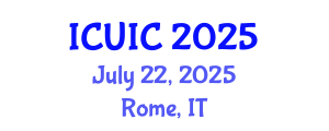 International Conference on Ubiquitous Intelligence and Computing (ICUIC) July 22, 2025 - Rome, Italy