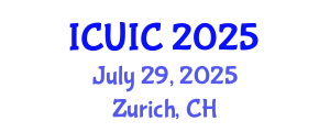 International Conference on Ubiquitous Intelligence and Computing (ICUIC) July 29, 2025 - Zurich, Switzerland