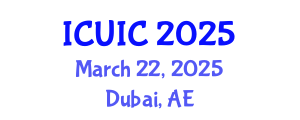 International Conference on Ubiquitous Intelligence and Computing (ICUIC) March 22, 2025 - Dubai, United Arab Emirates