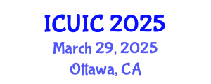 International Conference on Ubiquitous Intelligence and Computing (ICUIC) March 29, 2025 - Ottawa, Canada