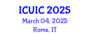 International Conference on Ubiquitous Intelligence and Computing (ICUIC) March 04, 2025 - Rome, Italy