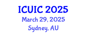 International Conference on Ubiquitous Intelligence and Computing (ICUIC) March 29, 2025 - Sydney, Australia
