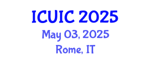 International Conference on Ubiquitous Intelligence and Computing (ICUIC) May 03, 2025 - Rome, Italy