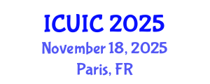 International Conference on Ubiquitous Intelligence and Computing (ICUIC) November 18, 2025 - Paris, France