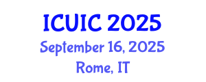 International Conference on Ubiquitous Intelligence and Computing (ICUIC) September 16, 2025 - Rome, Italy