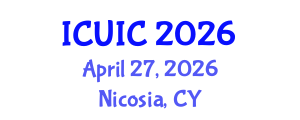 International Conference on Ubiquitous Intelligence and Computing (ICUIC) April 27, 2026 - Nicosia, Cyprus International Conference on Ubiquitous Intelligence and Computing (ICUIC) April 27, 2026 - Nicosia, Cyprus