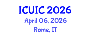 International Conference on Ubiquitous Intelligence and Computing (ICUIC) April 06, 2026 - Rome, Italy