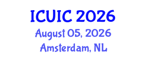 International Conference on Ubiquitous Intelligence and Computing (ICUIC) August 05, 2026 - Amsterdam, Netherlands International Conference on Ubiquitous Intelligence and Computing (ICUIC) August 05, 2026 - Amsterdam, Netherlands