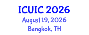 International Conference on Ubiquitous Intelligence and Computing (ICUIC) August 19, 2026 - Bangkok, Thailand International Conference on Ubiquitous Intelligence and Computing (ICUIC) August 19, 2026 - Bangkok, Thailand