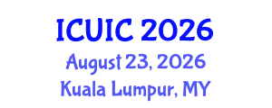 International Conference on Ubiquitous Intelligence and Computing (ICUIC) August 23, 2026 - Kuala Lumpur, Malaysia International Conference on Ubiquitous Intelligence and Computing (ICUIC) August 23, 2026 - Kuala Lumpur, Malaysia