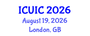 International Conference on Ubiquitous Intelligence and Computing (ICUIC) August 19, 2026 - London, United Kingdom International Conference on Ubiquitous Intelligence and Computing (ICUIC) August 19, 2026 - London, United Kingdom