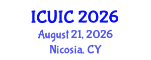 International Conference on Ubiquitous Intelligence and Computing (ICUIC) August 21, 2026 - Nicosia, Cyprus International Conference on Ubiquitous Intelligence and Computing (ICUIC) August 21, 2026 - Nicosia, Cyprus