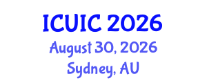 International Conference on Ubiquitous Intelligence and Computing (ICUIC) August 30, 2026 - Sydney, Australia International Conference on Ubiquitous Intelligence and Computing (ICUIC) August 30, 2026 - Sydney, Australia