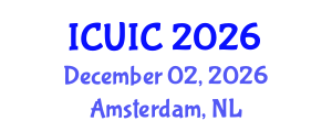 International Conference on Ubiquitous Intelligence and Computing (ICUIC) December 02, 2026 - Amsterdam, Netherlands International Conference on Ubiquitous Intelligence and Computing (ICUIC) December 02, 2026 - Amsterdam, Netherlands