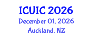 International Conference on Ubiquitous Intelligence and Computing (ICUIC) December 01, 2026 - Auckland, New Zealand International Conference on Ubiquitous Intelligence and Computing (ICUIC) December 01, 2026 - Auckland, New Zealand