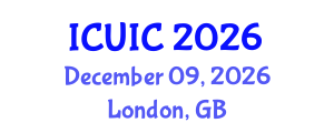 International Conference on Ubiquitous Intelligence and Computing (ICUIC) December 09, 2026 - London, United Kingdom International Conference on Ubiquitous Intelligence and Computing (ICUIC) December 09, 2026 - London, United Kingdom