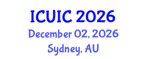 International Conference on Ubiquitous Intelligence and Computing (ICUIC) December 02, 2026 - Sydney, Australia International Conference on Ubiquitous Intelligence and Computing (ICUIC) December 02, 2026 - Sydney, Australia