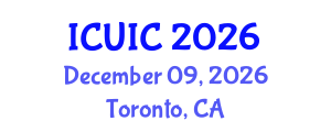 International Conference on Ubiquitous Intelligence and Computing (ICUIC) December 09, 2026 - Toronto, Canada International Conference on Ubiquitous Intelligence and Computing (ICUIC) December 09, 2026 - Toronto, Canada