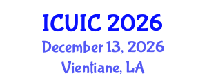 International Conference on Ubiquitous Intelligence and Computing (ICUIC) December 13, 2026 - Vientiane, Laos International Conference on Ubiquitous Intelligence and Computing (ICUIC) December 13, 2026 - Vientiane, Laos