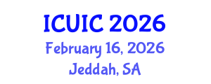 International Conference on Ubiquitous Intelligence and Computing (ICUIC) February 16, 2026 - Jeddah, Saudi Arabia International Conference on Ubiquitous Intelligence and Computing (ICUIC) February 16, 2026 - Jeddah, Saudi Arabia