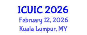 International Conference on Ubiquitous Intelligence and Computing (ICUIC) February 12, 2026 - Kuala Lumpur, Malaysia International Conference on Ubiquitous Intelligence and Computing (ICUIC) February 12, 2026 - Kuala Lumpur, Malaysia
